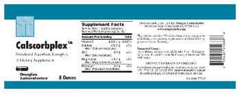 Douglas Laboratories Calscorbplex - supplement