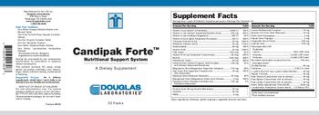 Douglas Laboratories Candipak Forte Nutritional Support System - supplement