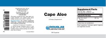 Douglas Laboratories Cape Aloe - supplement
