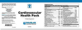 Douglas Laboratories Cardiovascular Health Pack - supplement