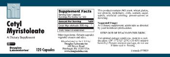 Douglas Laboratories Cetyl Myristoleate - supplement