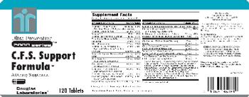 Douglas Laboratories C.F.S. Support Formula - supplement