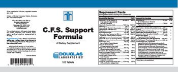 Douglas Laboratories C.F.S. Support Formula - supplement
