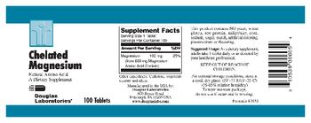 Douglas Laboratories Chelated Magnesium - supplement