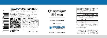 Douglas Laboratories Chromium 200 mcg - supplement
