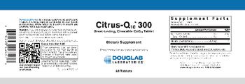 Douglas Laboratories Citrus-Q10 300 - supplement