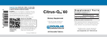 Douglas Laboratories Citrus-Q10 60 - supplement