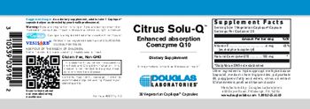Douglas Laboratories Citrus Solu-Q - supplement