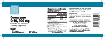 Douglas Laboratories Coenzyme Q-10, 100 mg - supplement