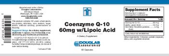 Douglas Laboratories Coenzyme Q-10 60 mg W/Lipoic Acid - supplement