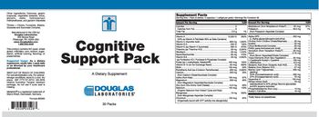 Douglas Laboratories Cognitive Support Pack - 