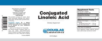 Douglas Laboratories Conjugated Linoleic Acid - supplement