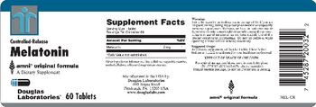 Douglas Laboratories Controlled-Release Melatonin - supplement