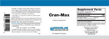 Douglas Laboratories Cran-Max - supplement