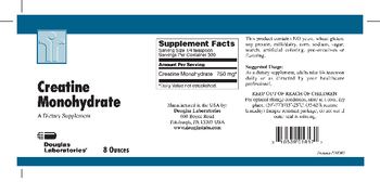Douglas Laboratories Creatine Monohydrate - supplement