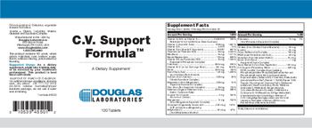 Douglas Laboratories C.V. Support Formula - supplement