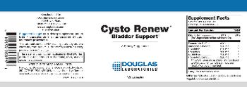 Douglas Laboratories Cysto Renew Bladder Support - supplement