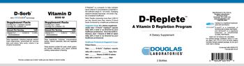 Douglas Laboratories D-Replete Vitamin D 5000 IU - supplement