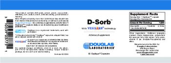 Douglas Laboratories D-Sorb With Vesisorb Technology - supplement