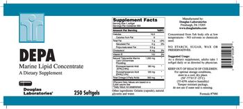 Douglas Laboratories DEPA Marine Lipid Concentrate - supplement