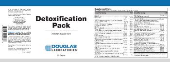 Douglas Laboratories Detoxification Pack - supplement