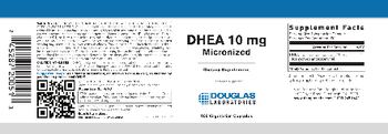 Douglas Laboratories DHEA 10 mg Micronized - supplement