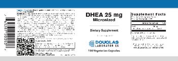 Douglas Laboratories DHEA 25 mg Micronized - supplement