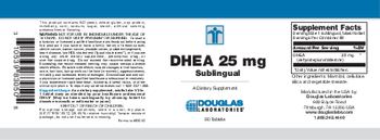 Douglas Laboratories DHEA 25 mg Sublingual - 