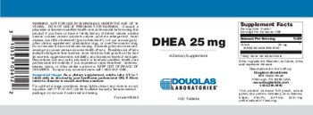Douglas Laboratories DHEA 25 mg - supplement