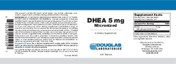 Douglas Laboratories DHEA 5 mg Micronized - supplement