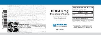 Douglas Laboratories DHEA 5 mg - supplement