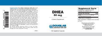 Douglas Laboratories DHEA 50 mg - supplement