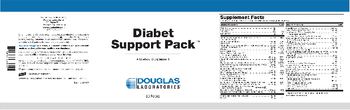 Douglas Laboratories Diabet Support Pack - supplement