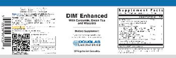 Douglas Laboratories DIM Enhanced with Curcumin, Green Tea and Wasabia - supplement