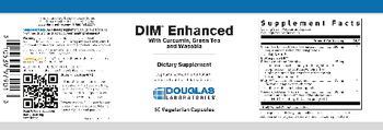 Douglas Laboratories DIM Enhanced With Curcumin, Green Tea and Wasabia - supplement