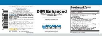 Douglas Laboratories DIM Enhanced With Curcumin, Green Tea And Wasabia - supplement