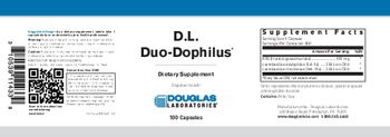 Douglas Laboratories D.L. Duo-Dophilus - supplement
