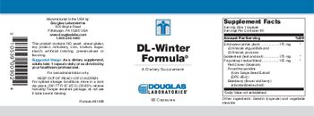 Douglas Laboratories DL-Winter Formula - supplement