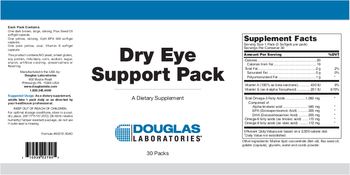 Douglas Laboratories Dry Eye Support Pack - supplement