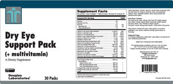 Douglas Laboratories Dry Eye Support Pack (+ Multivitamin) - supplement