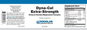Douglas Laboratories Dyna-Cal Extra-Strength Natural Calcium/Magnesium Complex - supplement