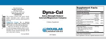 Douglas Laboratories Dyna-Cal Extra-Strength Natural Calcium/Magnesium Complex - supplement