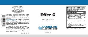 Douglas Laboratories Effer C - supplement