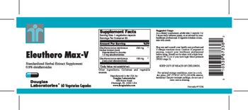 Douglas Laboratories Eleuthero Max-V - standardized herbal extract supplement