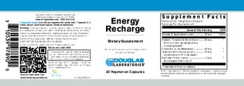 Douglas Laboratories Energy Recharge - supplement