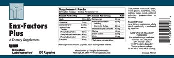 Douglas Laboratories Enz-Factors Plus - supplement