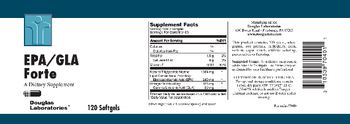 Douglas Laboratories EPA/GLA Forte - supplement