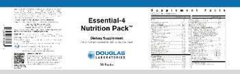 Douglas Laboratories Essential-4 Nutrition Pack - supplement