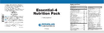 Douglas Laboratories Essential-4 Nutrition Pack - supplement