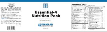 Douglas Laboratories Essential-4 Nutrition Pack - supplement